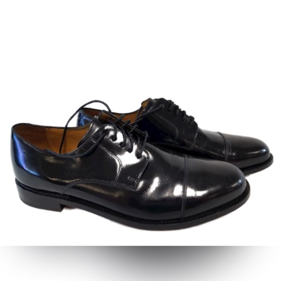 Cole Haan Black Leather Oxford Shoes Sz 10.5M ﻿ ﻿ main image 6